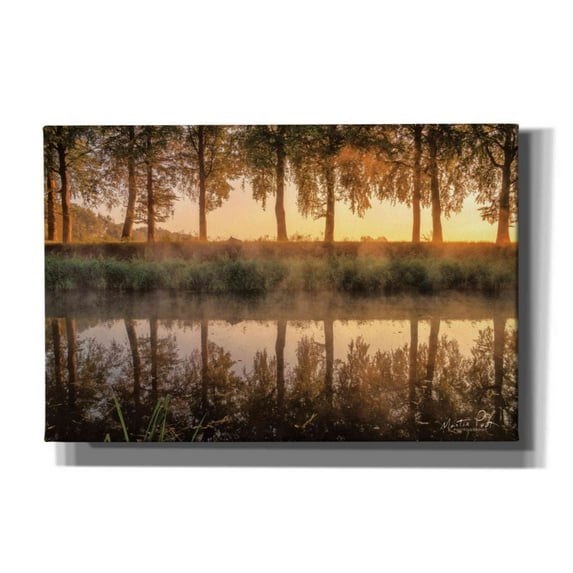 Epic Graffiti 'Sunrise in the Netherlands' by Martin Podt, Canvas Wall Art, 18"x12"