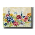 thumbnail image 1 of Epic Graffiti 'Sunshine Field Flowers' by Silvia Vassileva, Canvas Wall Art, 26"x18", 1 of 2