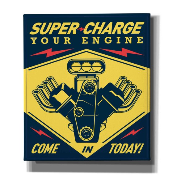 Epic Graffiti 'Super Racing' by JJ Brando, Canvas Wall Art, 26"x30"