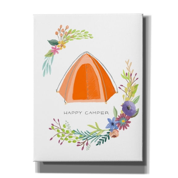 Epic Graffiti 'Sweet Adventure Tent' by Art Licensing Studio Canvas Wall Art, 12" x 16"