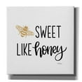 thumbnail image 1 of Epic Graffiti'Sweet Like Honey' by L. Larson, Giclee Canvas Wall Art, 37"x37", 1 of 8