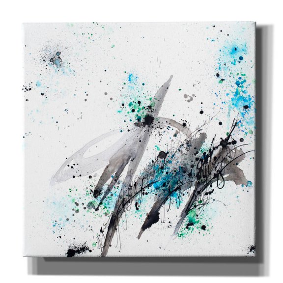 Epic Graffiti 'Tableau Reboot' by Hanna Bruer, Canvas Wall Art, 26"x26"