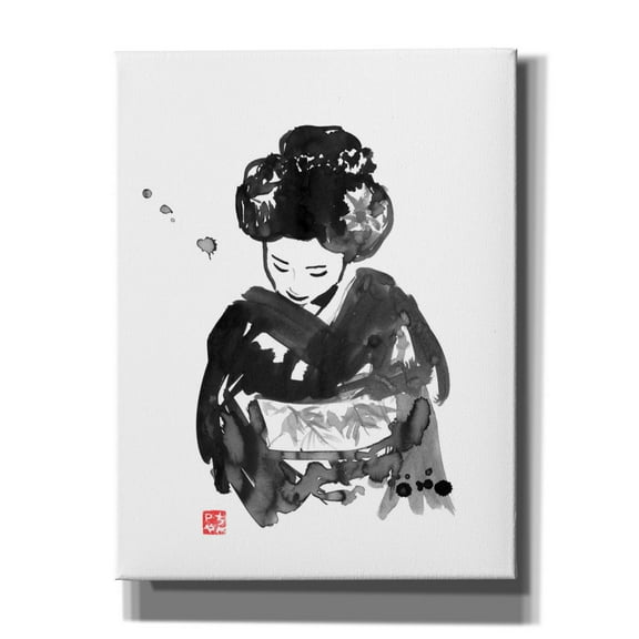 Epic Graffiti 'Take A Bow' by Pechane, Canvas Wall Art, 26"x34"