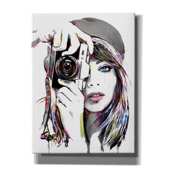 Epic Graffiti 'Take That1' by Loui Jover, Canvas, Wall Art, 40"x54"