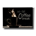 thumbnail image 1 of Epic Graffiti 'Take a Little Coffee Break' by Lori Deiter, Canvas Wall Art, 26"x18", 1 of 2