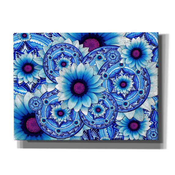 Epic Graffiti 'Talavera Alejandra' by Fusion Idol Arts, Canvas Wall Art, 54"x40"