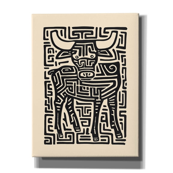 Epic Graffiti 'Taurus No 2'  by Andreas Magnusson Canvas Wall Art, 12" x 16"