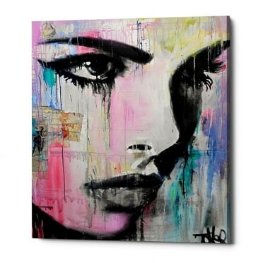 Epic Graffiti  "Tempest" by Loui Jover, Giclee Canvas Wall Art, 16"x18" 16" x 18"