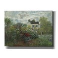 thumbnail image 1 of Epic Graffiti 'The Artist’s Garden In Argenteuil' by Claude Monet, Giclee Canvas Wall Art, 54"x40", 1 of 8