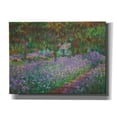 thumbnail image 1 of Epic Graffiti 'The Artist's Garden at Giverny' by Claude Monet, Canvas Wall Art, 16"x12", 1 of 3