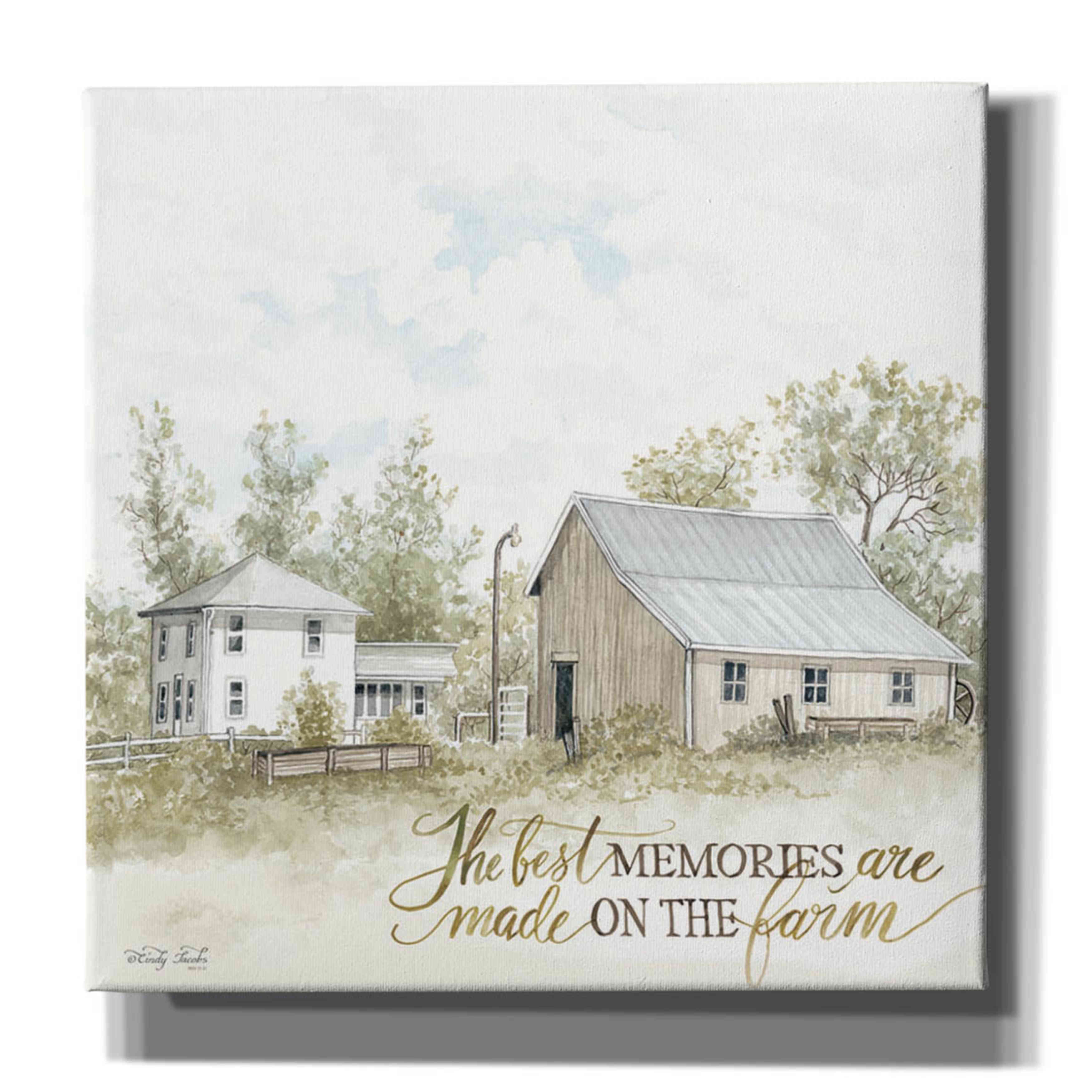 Epic Graffiti 'The Best Memories' by Cindy Jacobs, Canvas Wall Art, 12 ...