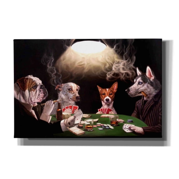 Epic Graffiti 'The Bluff' by Lucia Heffernan, Canvas Wall Art, 18"x12"