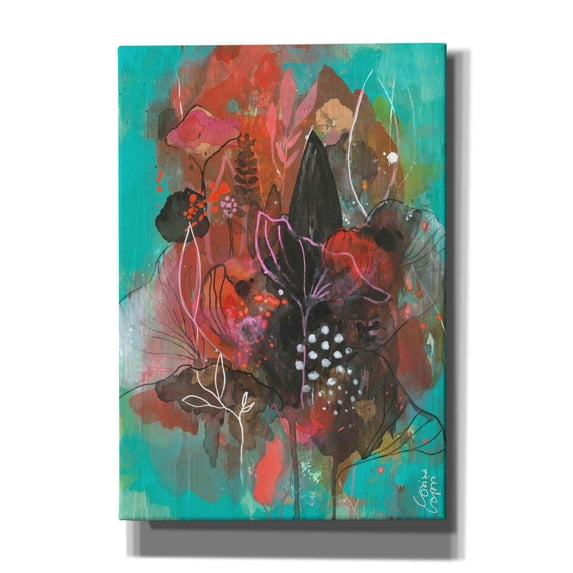 Epic Graffiti 'The Golden Hour by Corina Capri Giclee Canvas Wall Art, 18"x26"