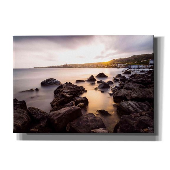 Epic Graffiti 'The Golden Light' by Giuseppe Torre, Canvas Wall Art, 26"x18"