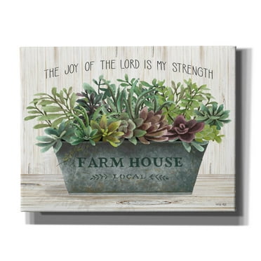 Epic Graffiti 'The Joy of the Lord' by Cindy Jacobs, Canvas Wall Art, 34"x26"