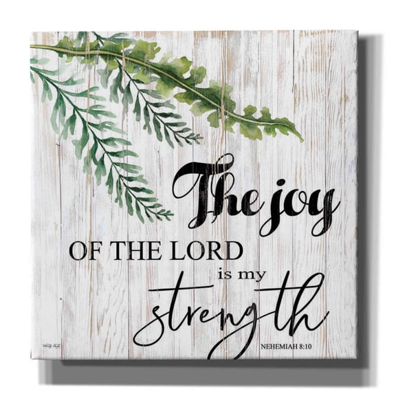 Epic Graffiti 'The Joy of the Lord is My Strength' by Cindy Jacobs, Canvas Wall Art, 26"x26"