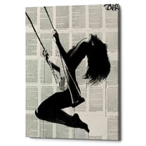 Epic Graffiti 'The Lightness of Being Again' by Loui Jover, Canvas Wall Art, 40"x60'