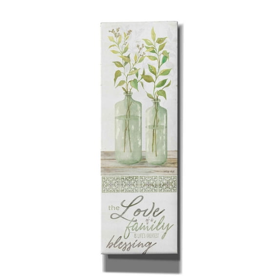 Epic Graffiti 'The Love of a Family' by Cindy Jacobs, Canvas Wall Art, 20"x60"