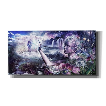 Epic Graffiti 'The Painter' by Cameron Gray, Canvas Wall Art, 30"x60"