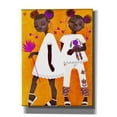 thumbnail image 1 of Epic Graffiti 'The Petite Twins' by Erin Robinson, Canvas Wall Art, 40"x54", 1 of 2