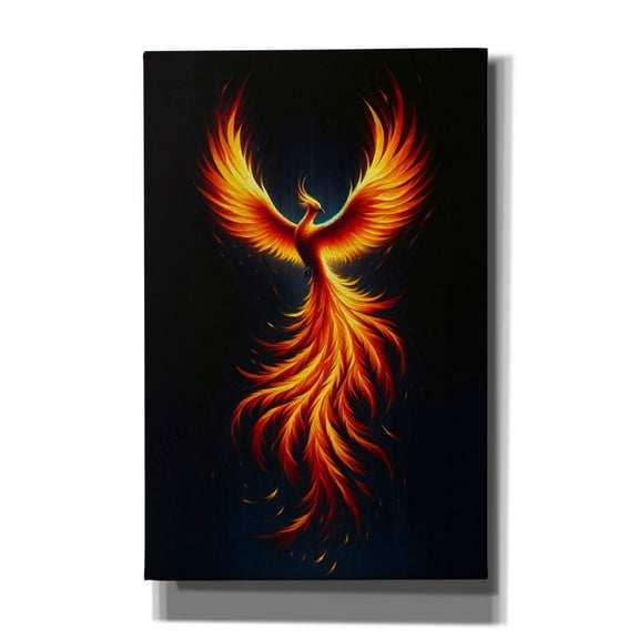 Epic Graffiti 'The Phoenix'  by Andreas Magnusson Canvas Wall Art, 26" x 40"