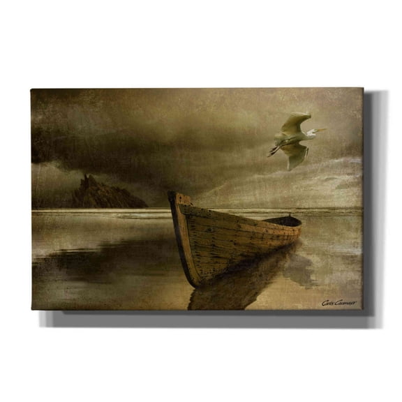 Epic Graffiti 'The Solitude of the Sea 3B' by Carlos Casamayor, Canvas Wall Art, 60"x40"