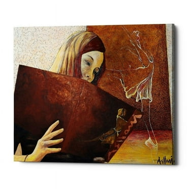 Epic Graffiti  "The Viewer" by Samedin Asllani, Giclee Canvas Wall Art, 16"x18" 26" x 30"
