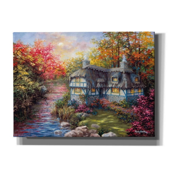 Epic Graffiti 'There's No Place Like Home' by Nicky Boehme, Canvas Wall Art, 54"x40"