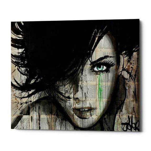 Epic Graffiti 'Things Happen' by Loui Jover, Canvas Wall Art, 16"x18"