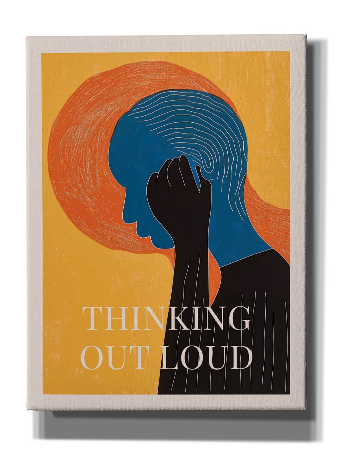 Epic Graffiti 'Thinking Out Loud' by Andreas Magnusson Canvas Wall
