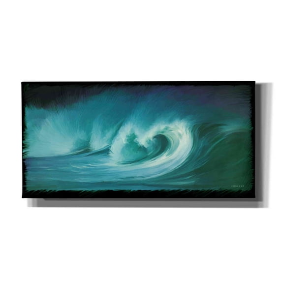 Epic Graffiti 'Thunder Reef Surf' by Enright, Canvas Wall Art, 40"x20"