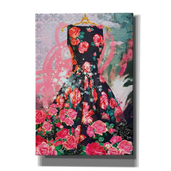 Epic Graffiti 'Tiffany Rose' by Porter Hastings, 18"x26"