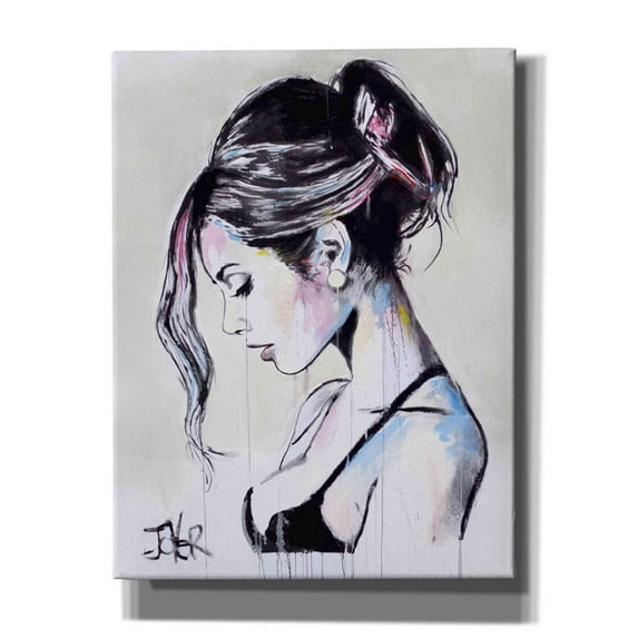 Epic Graffiti 'Time Being' by Loui Jover, Canvas Wall Art, 26"x34'