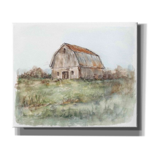 Epic Graffiti "Tin Roof Barn II" by Ethan Harper, Canvas Wall Art, 24"x20"