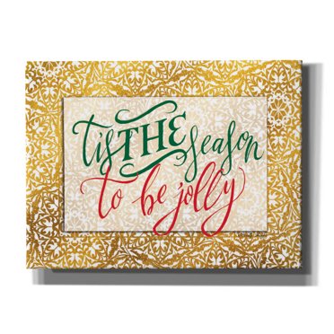 Epic Graffiti 'Tis the Season' by Cindy Jacobs, Canvas Wall Art, 16"x12"