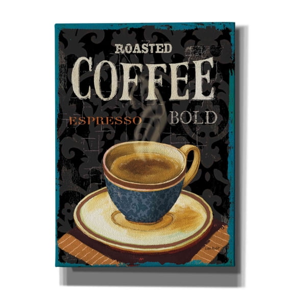 Epic Graffiti 'Today's Coffee IV' by Lisa Audit, Canvas Wall Art, 40"x54"