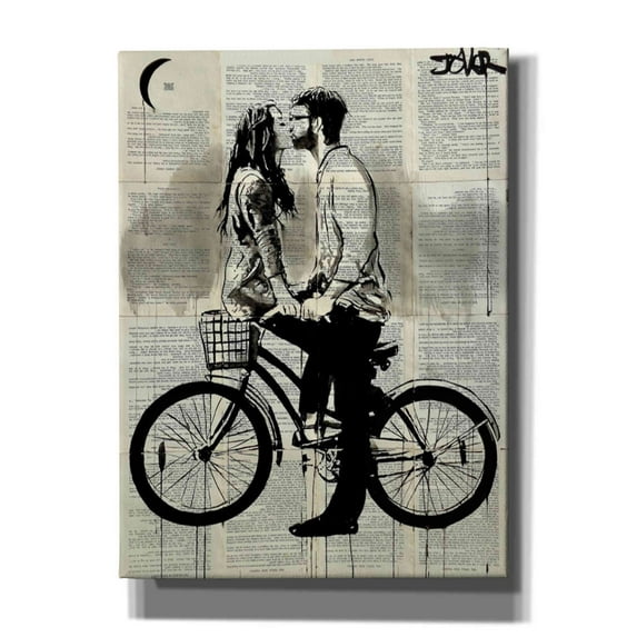 Epic Graffiti 'Together' by Loui Jover, Canvas Wall Art, 40"x54"