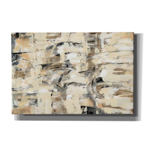 Epic Graffiti 'Tone on Tone' by Silvia Vassileva, Canvas Wall Art, 18"x12"
