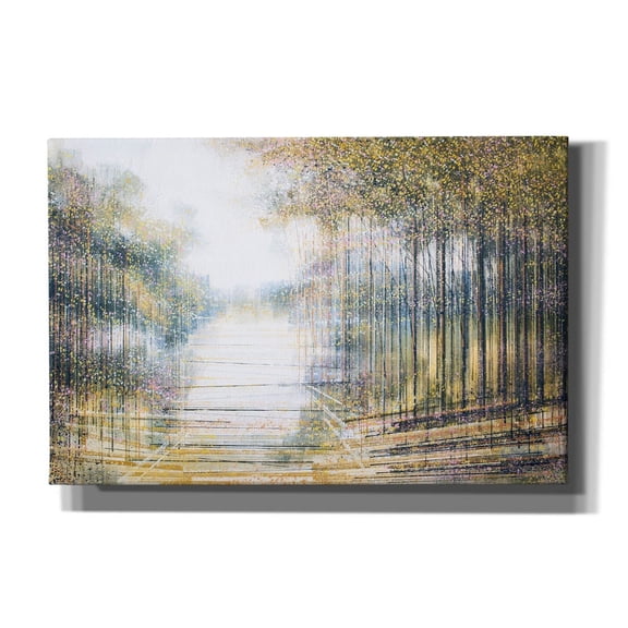 Epic Graffiti 'Trees In Hazy Afternoon Light' by Marc Todd, Canvas Wall Art, 60"x40"