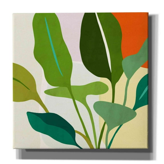 Epic Graffiti 'Tropica II' by Victoria Borges, Canvas Wall Art, 18"x18"