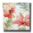 thumbnail image 1 of Epic Graffiti 'Tropical Blush II' by Lisa Audit, Canvas Wall Art, 26"x26", 1 of 8