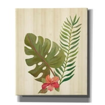 Epic Graffiti 'Tropical Garden V' by Silvia Vassileva, Canvas Wall Art, 20"x24"