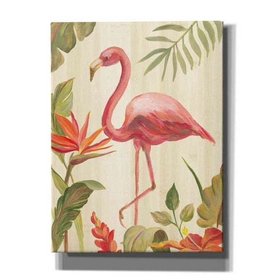 Epic Graffiti 'Tropical Garden X' by Silvia Vassileva, Canvas Wall Art, 12"x16"
