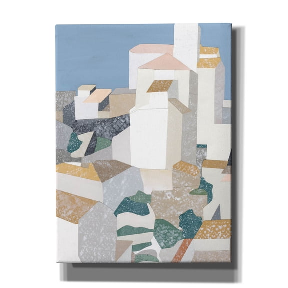 Epic Graffiti 'Tuscan Village 1' by Coco Good Canvas Wall Art, 40" x 54"