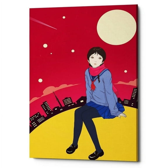 Epic Graffiti "Twilight" by Sai Tamiya, Giclee Canvas Wall Art 18" x 26"