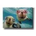thumbnail image 1 of Epic Graffiti 'Underwater Selfie' by Lucia Heffernan, Canvas Wall Art, 26"x18", 1 of 2