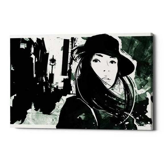 Epic Graffiti "Unmasked 1" by Jonathan Lam, Giclee Canvas Wall Art, 60"x40" - 60" x 40"