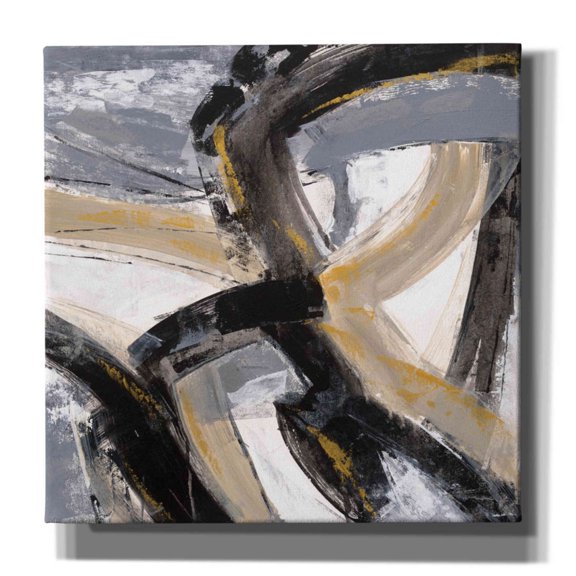 Epic Graffiti 'Urban Graffiti II' by Silvia Vassileva, Canvas Wall Art, 37"x37"