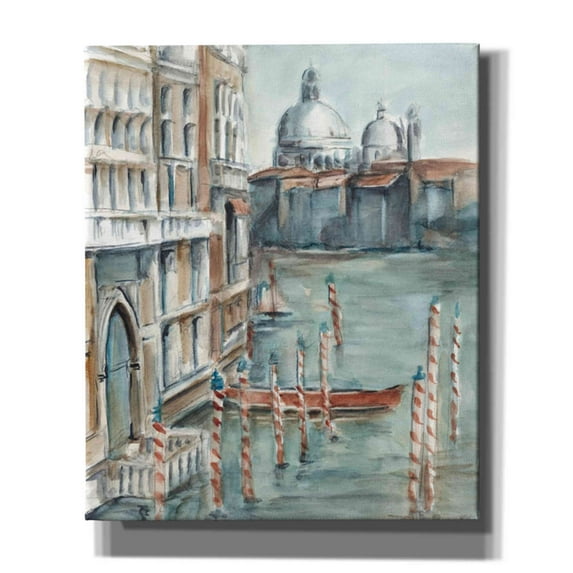 Epic Graffiti 'Venetian Watercolor Study I' by Ethan Harper Canvas Wall Art, 20"x24"