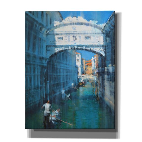 Epic Graffiti 'Venice II' by Alex Hook Krioutchkov, Canvas Wall Art, 26"x34"